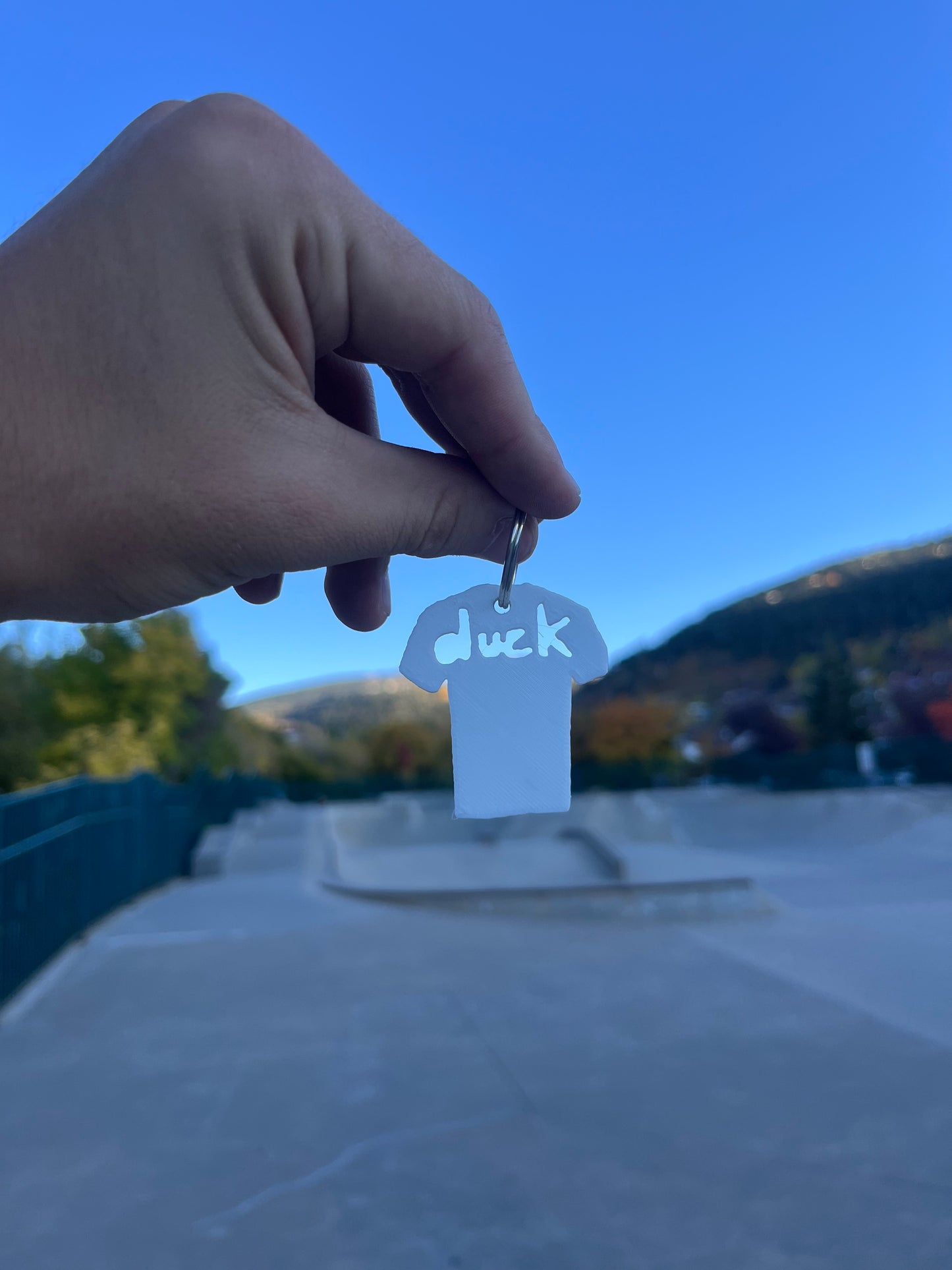 Duck Shirt Keychain