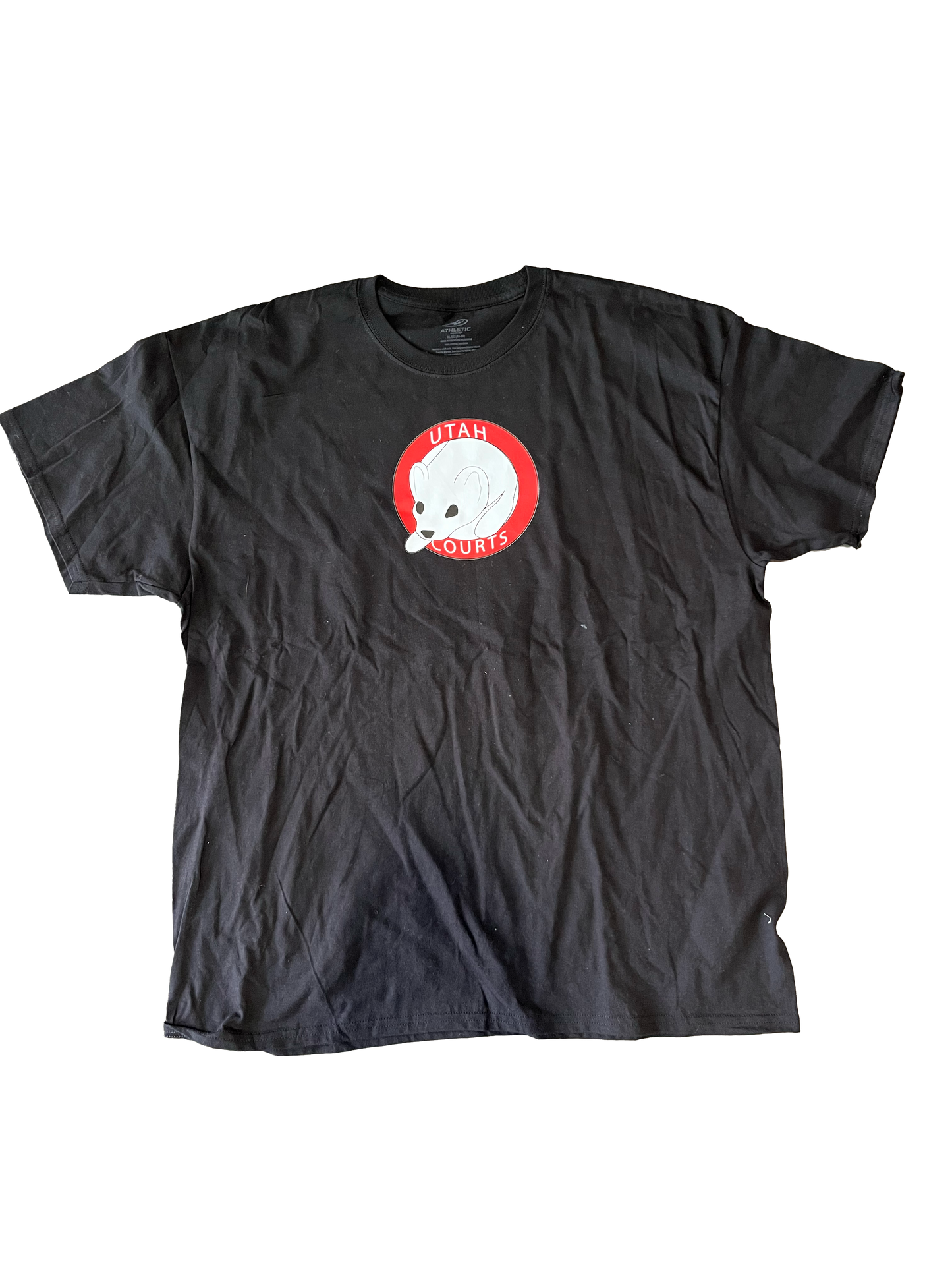 Utah Court Stoat Tee (black)